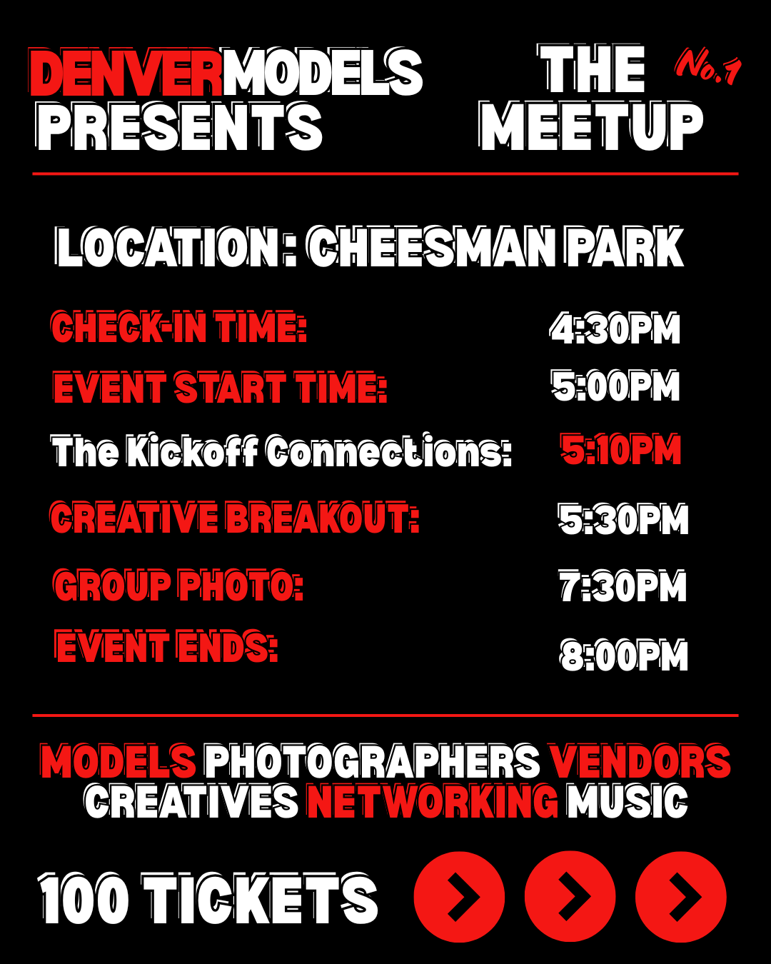 Denver Models The Meetup No.1